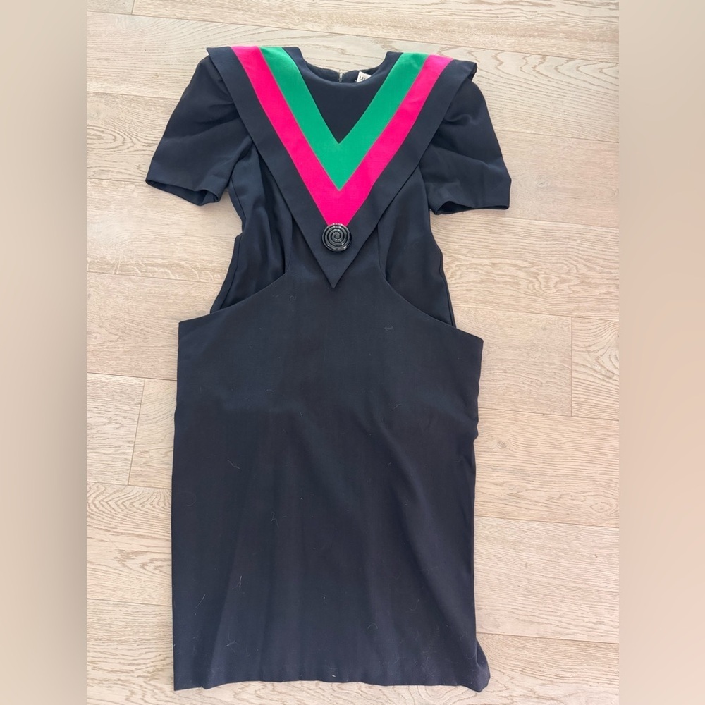 Leslie Lucks Vintage Dress (size 14 vintage)